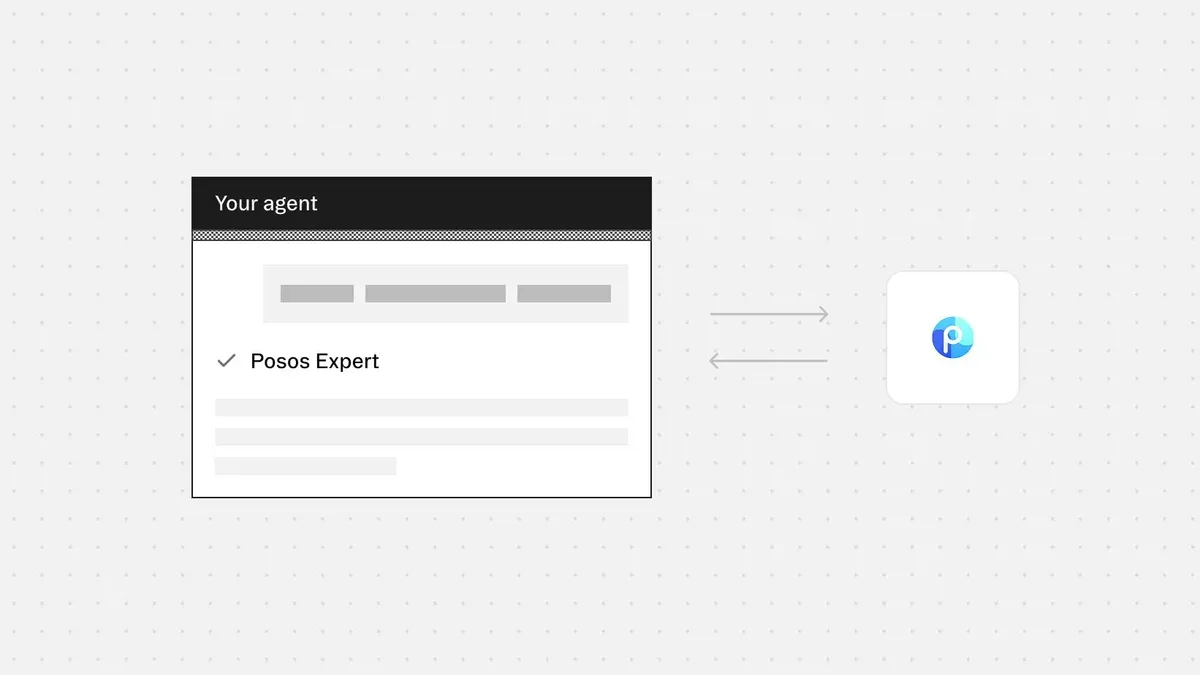 Posos connected to your agent
